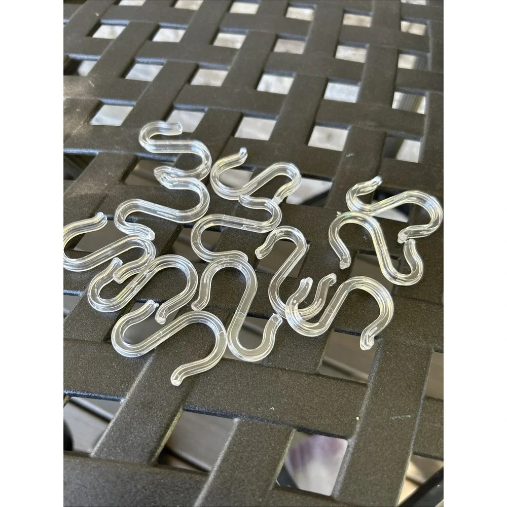 Set‎ 12 Plastic Cup Hangers For Vintage Punch Bowl